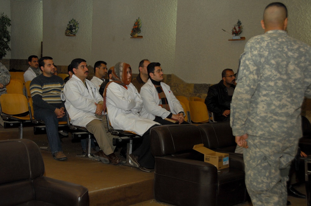 Activities at Yarmuk hospital