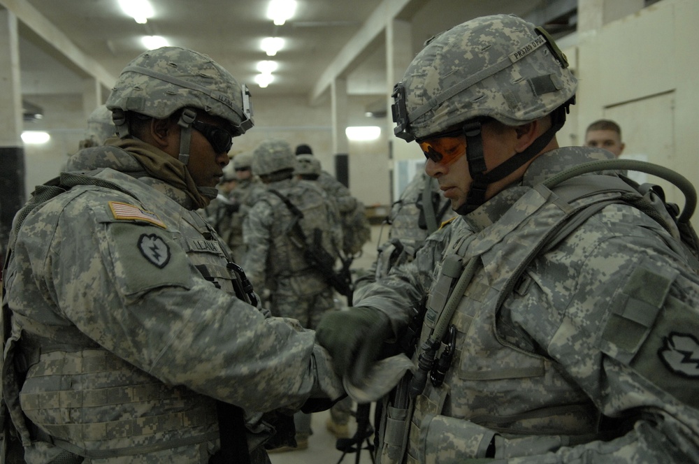 Re-supply mission in Iraq