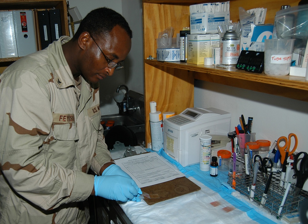 Medical Team Provides Services to CJTF-HOA Personnel