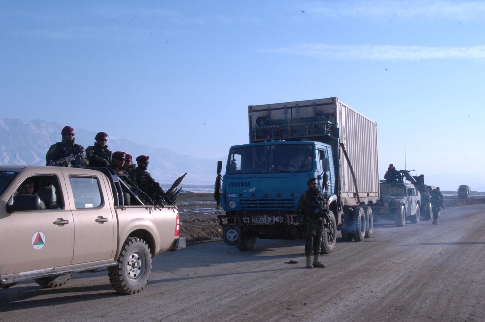 ANA commandos recover stolen truck, supplies