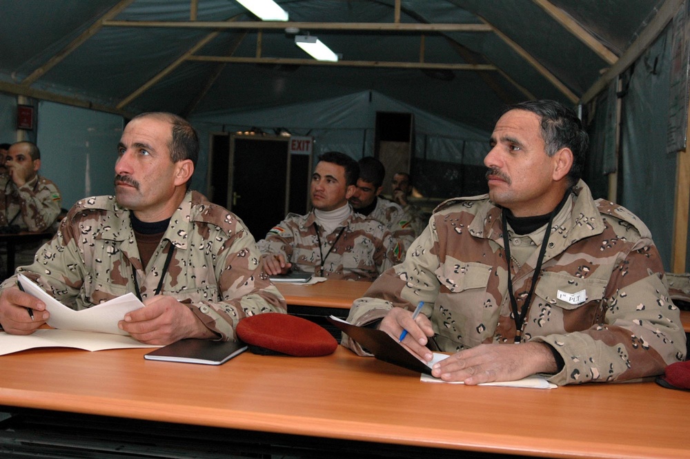Leaders' course welcomes first class of Iraqi NCOs