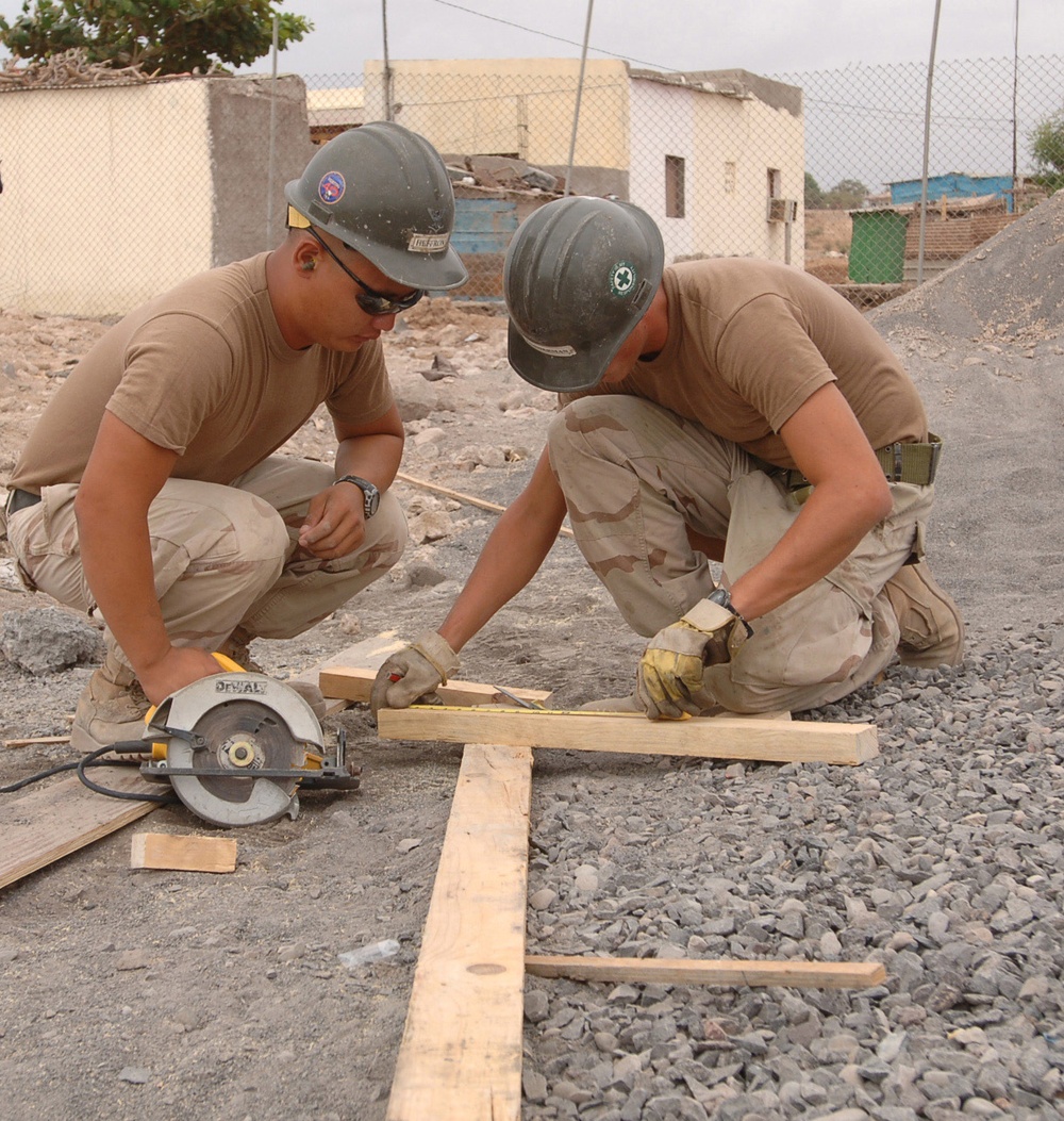 Civil Affairs Team, Seabees Making a Difference in Obock