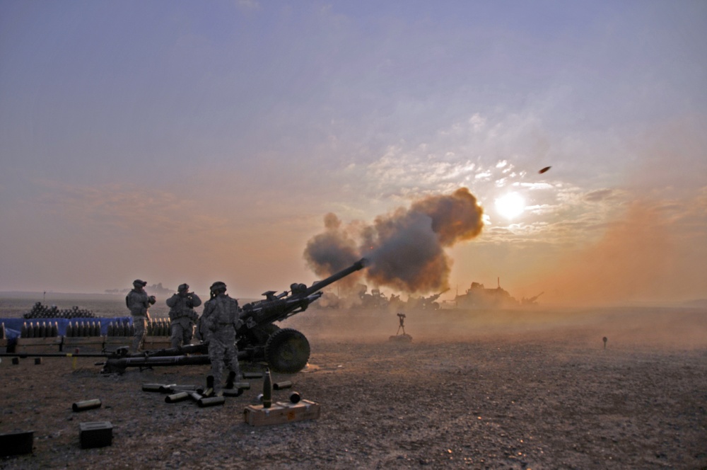 Screaming Eagle Artillery Fires Most Rounds Since 2003