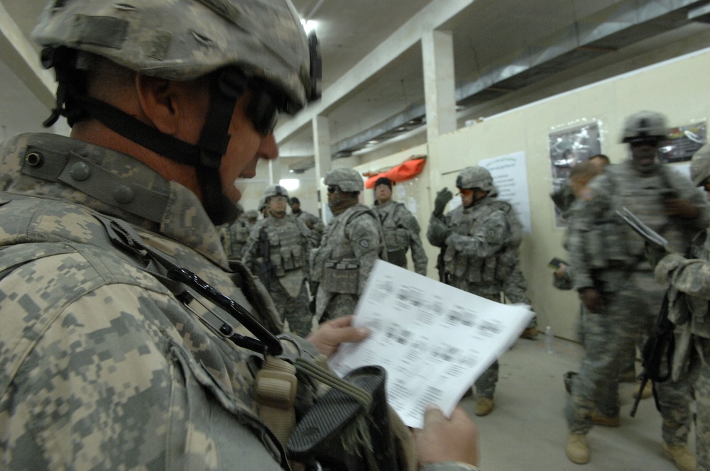 Convoy Pre-mission Brief