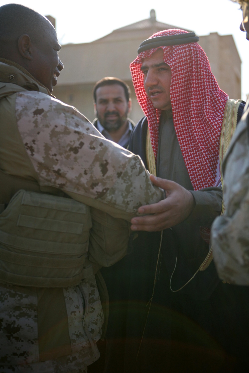 Sheik hosts New Years Eve celebration