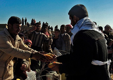 CF Assists the People in Fuel Shortages During Operation Raider Harvest