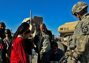 CF Assists the People in Fuel Shortages During Operation Raider Harvest