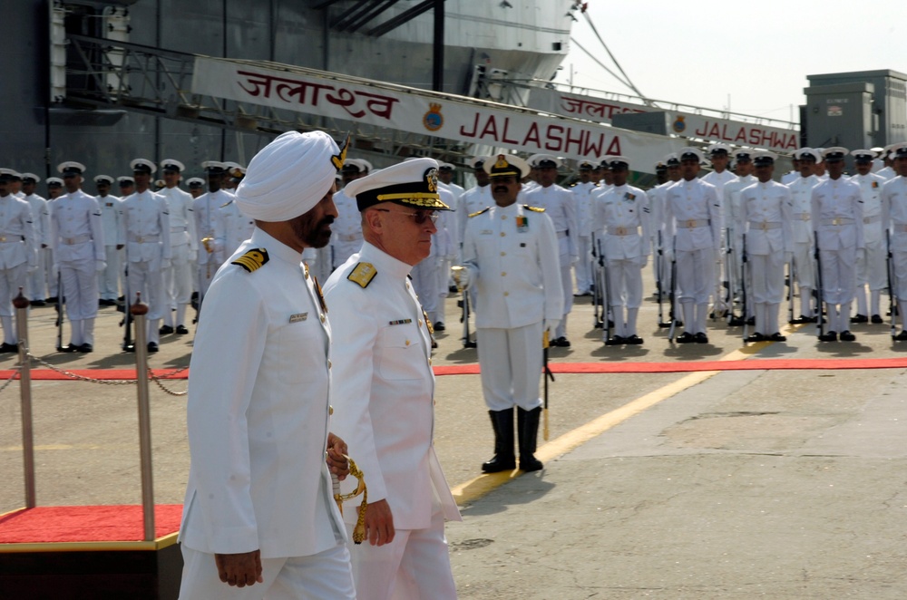 Dvids - Images - Commissioning Ceremony For Indian Navy Vessel