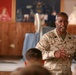 Group CO, Sergeant Major Visit 3rd LAAD Marines