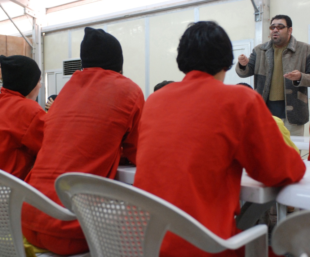 Iraqi Detainees Offered Educational, Vocational and Religious Programs
