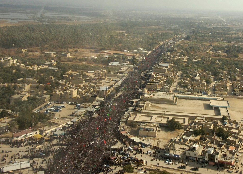 Ashura pilgrimage in Karbala