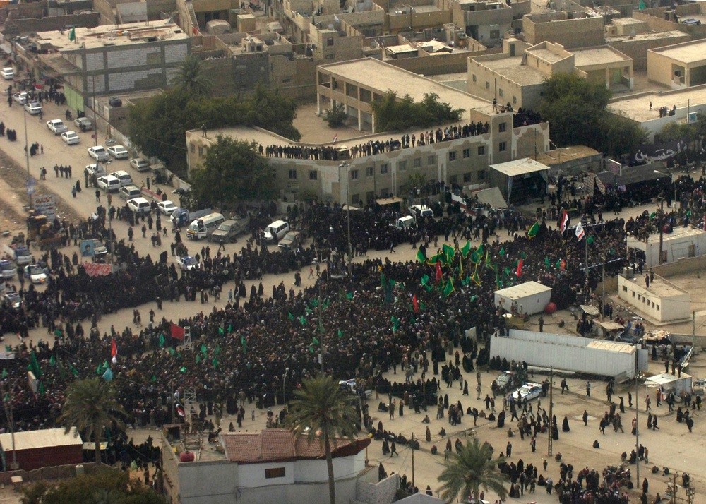 Ashura pilgrimage in Karbala