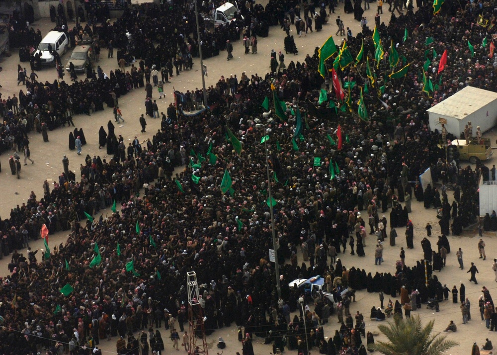 Ashura pilgrimage in Karbala