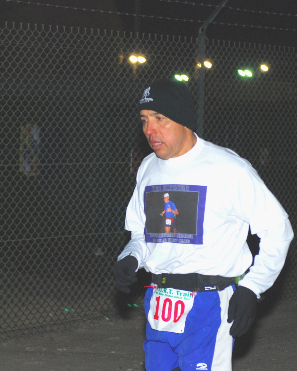 Soldier Runs 100 Miles for Wounded Warriors