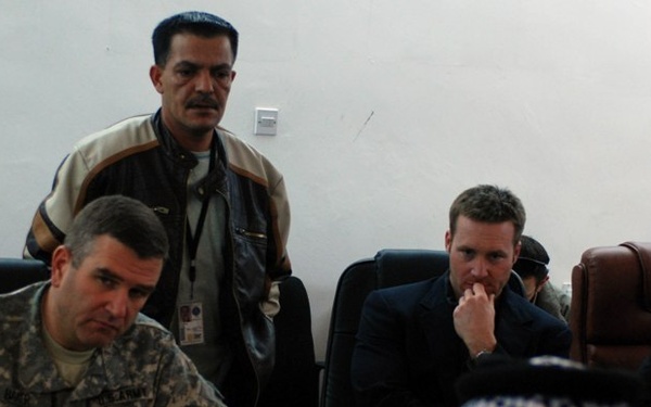 214th FB, tribal sheiks talk politics, security