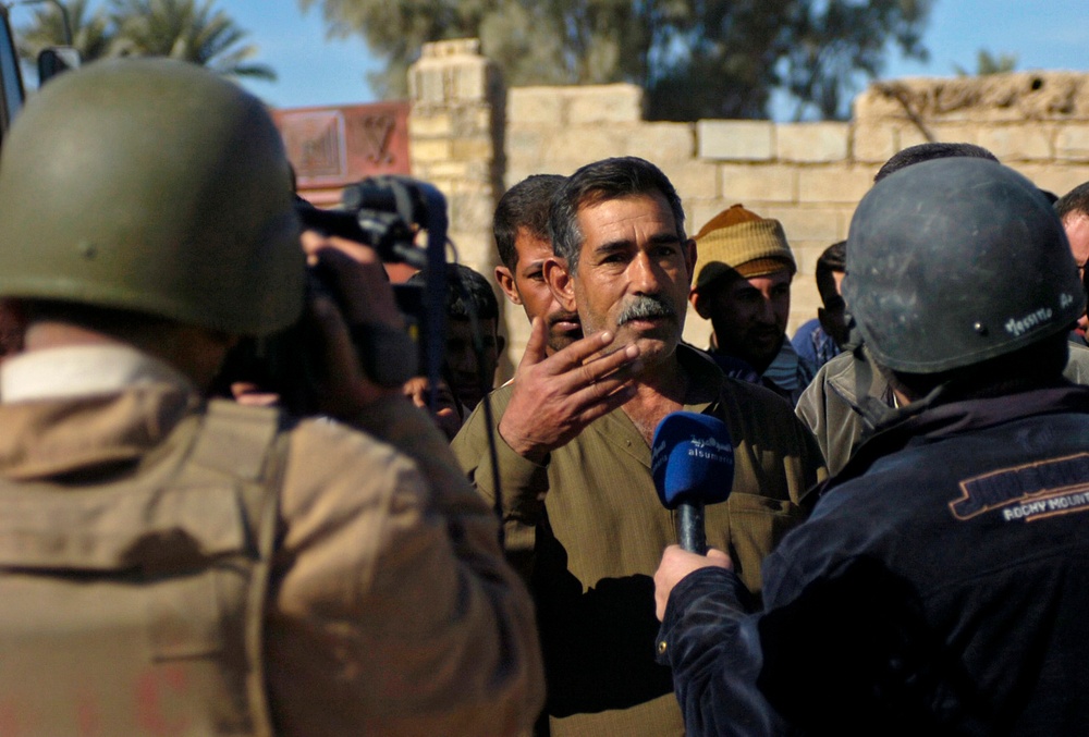 Iraqi Media Visits Former AQI Stronghold