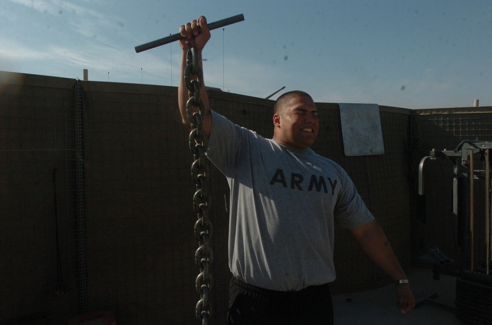 Troop A Soldiers do the heavy lifting at Patrol Base Assassin