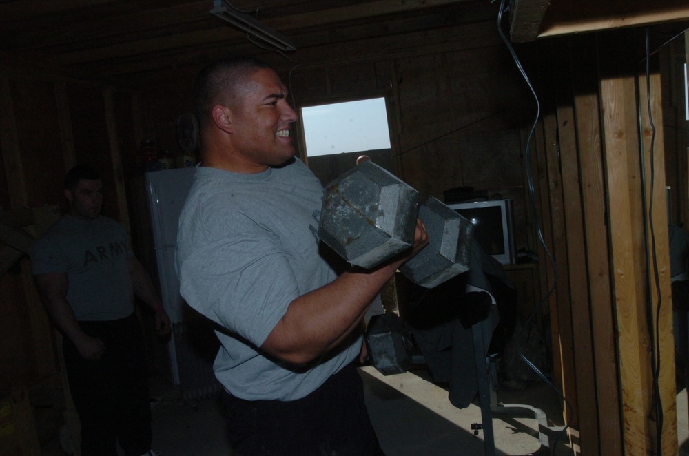 Troop A Soldiers do the heavy lifting at Patrol Base Assassin
