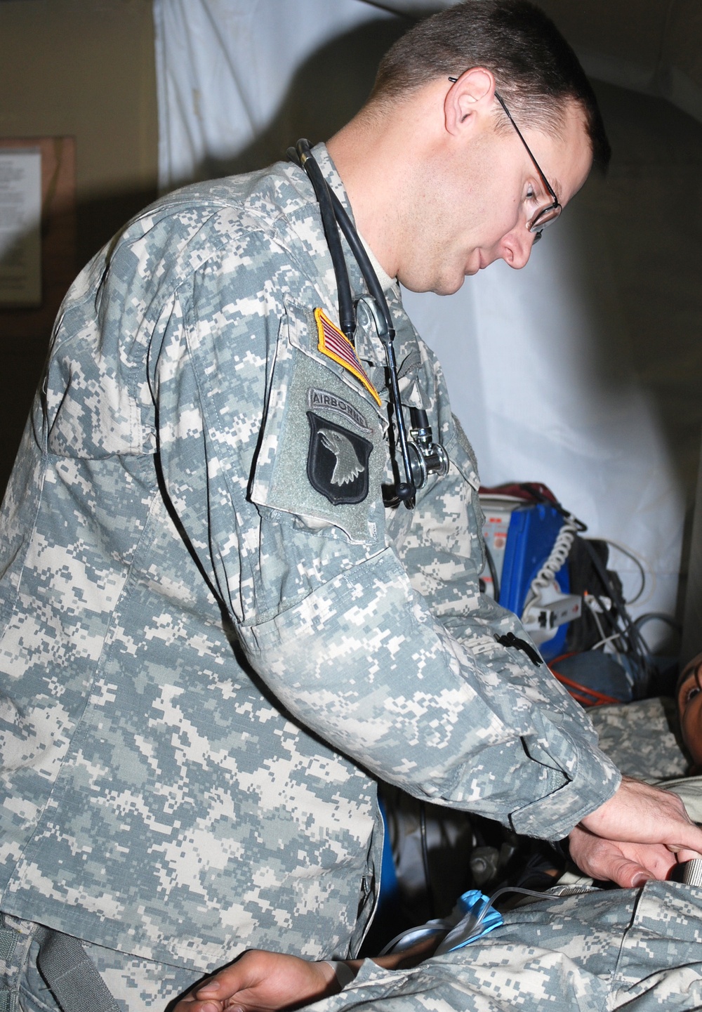 In-house care: Strikers take care of fellow Soldiers