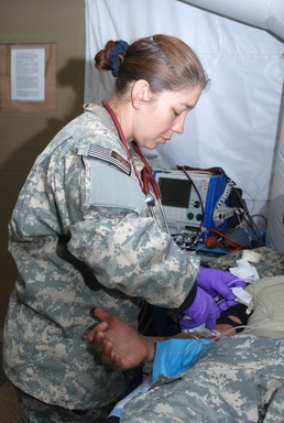 In-house care: Strikers take care of fellow Soldiers