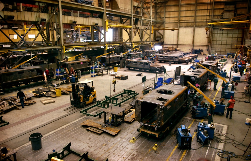 MRAP Production Facility Demonstrates Industry's Commitment