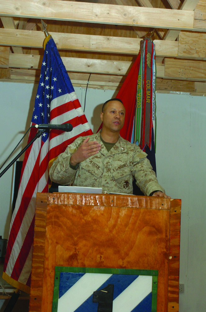 Camp Ramadi holds Martin Luther King Day observance
