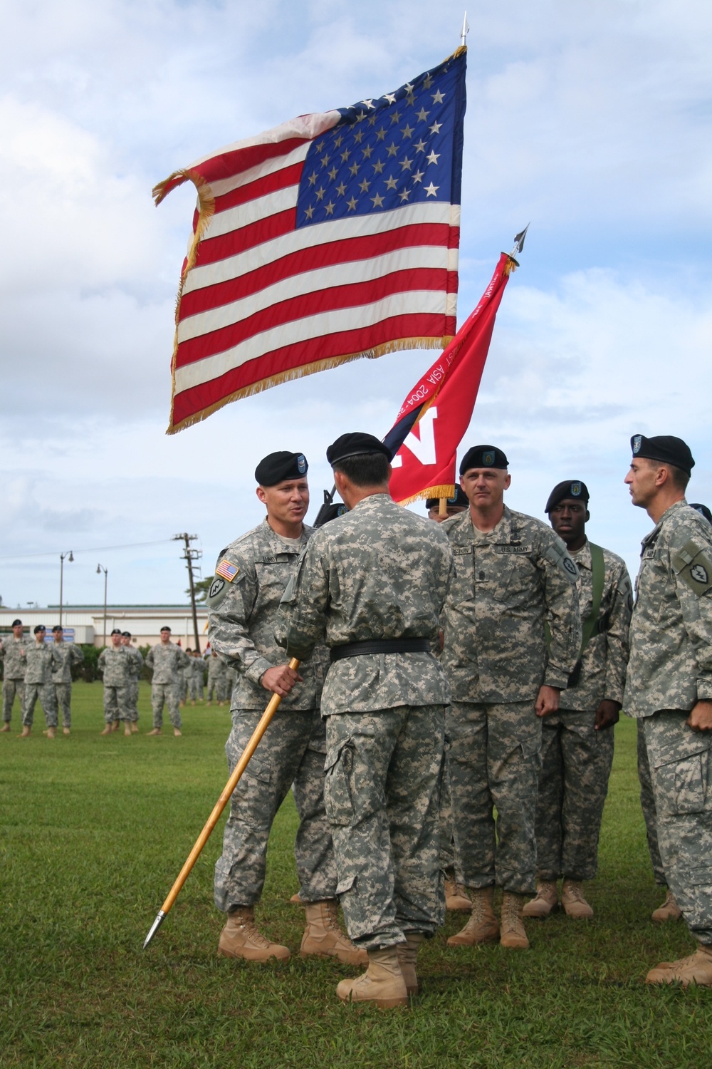 25th CAB Changes Its Command Wings