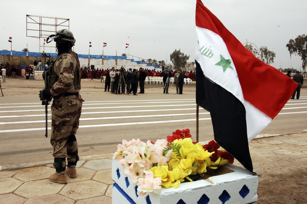 Iraqi police birthday