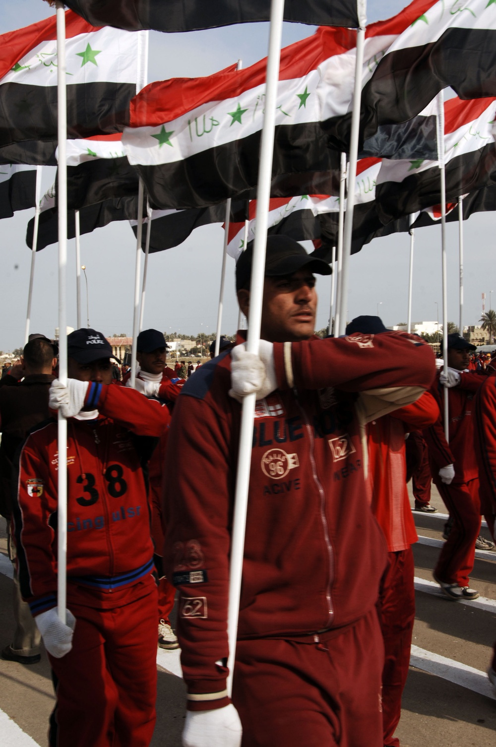 Iraqi police birthday