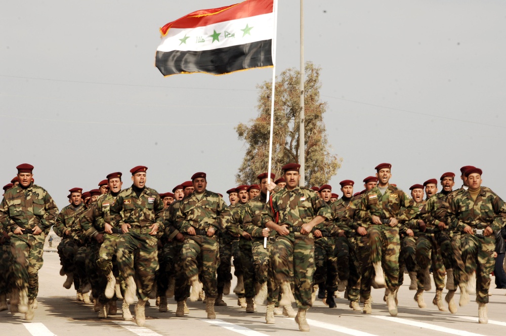 Iraqi police birthday