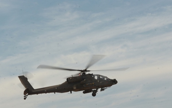 CAB Flies to FOB Warhorse