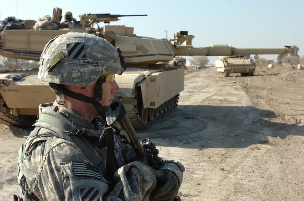 Insurgents out, combat outpost in