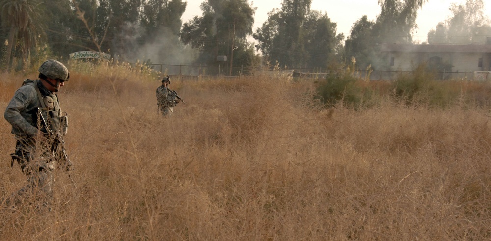 Squadron Cordon and Search Mission in Adhamiya District