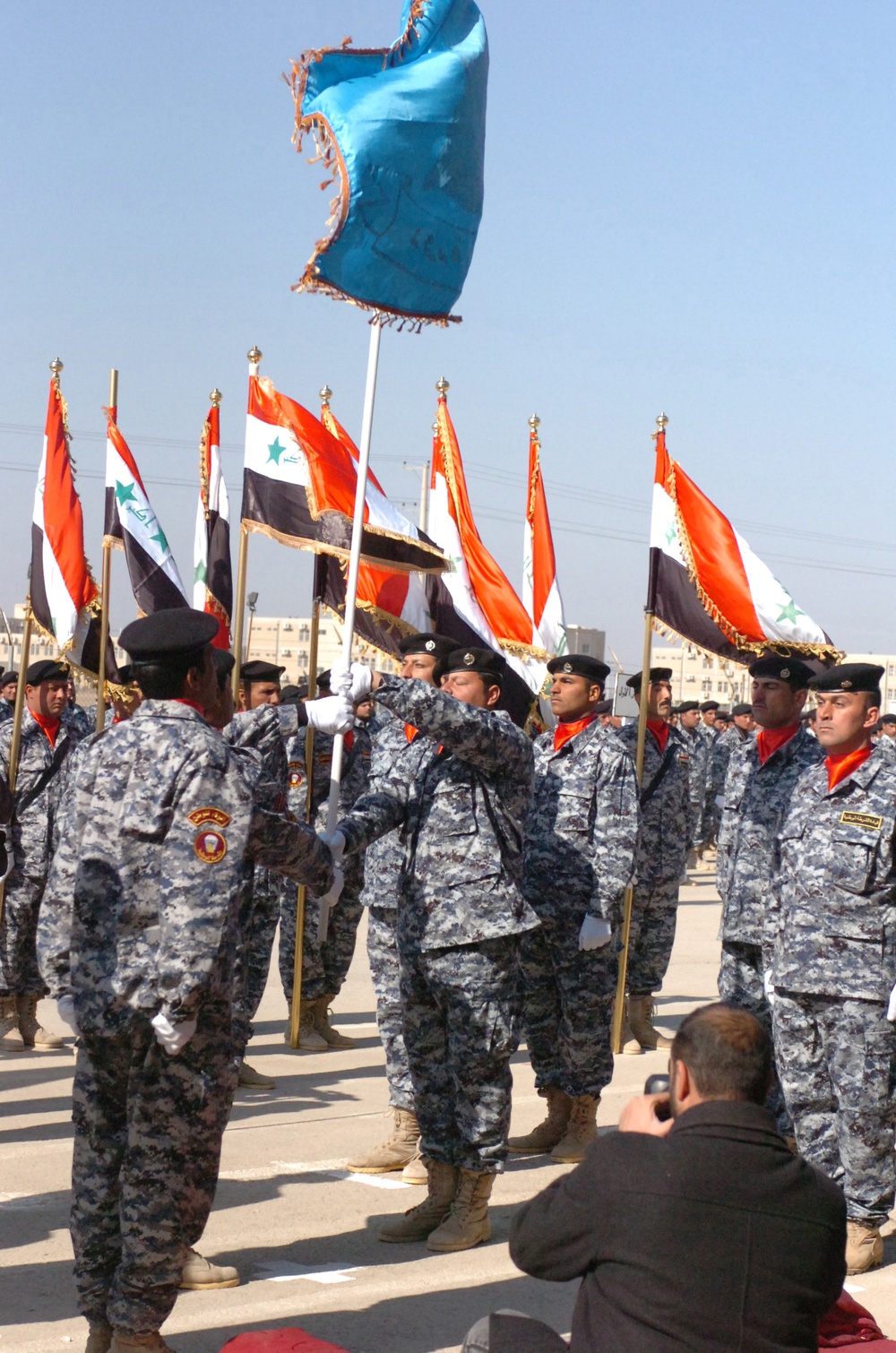 Iraqi National Police graduating class in January