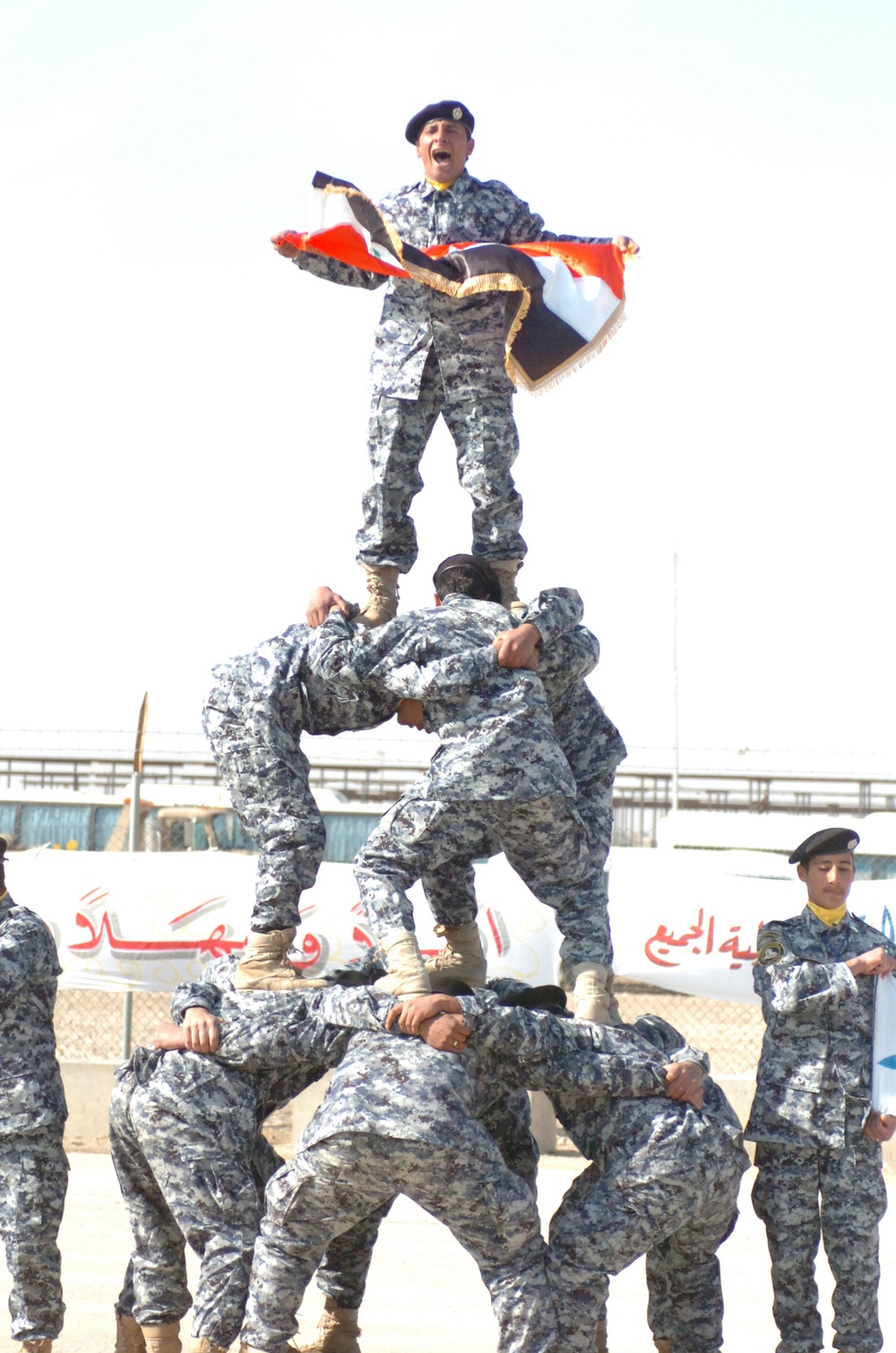 Iraqi National Police graduating class in January