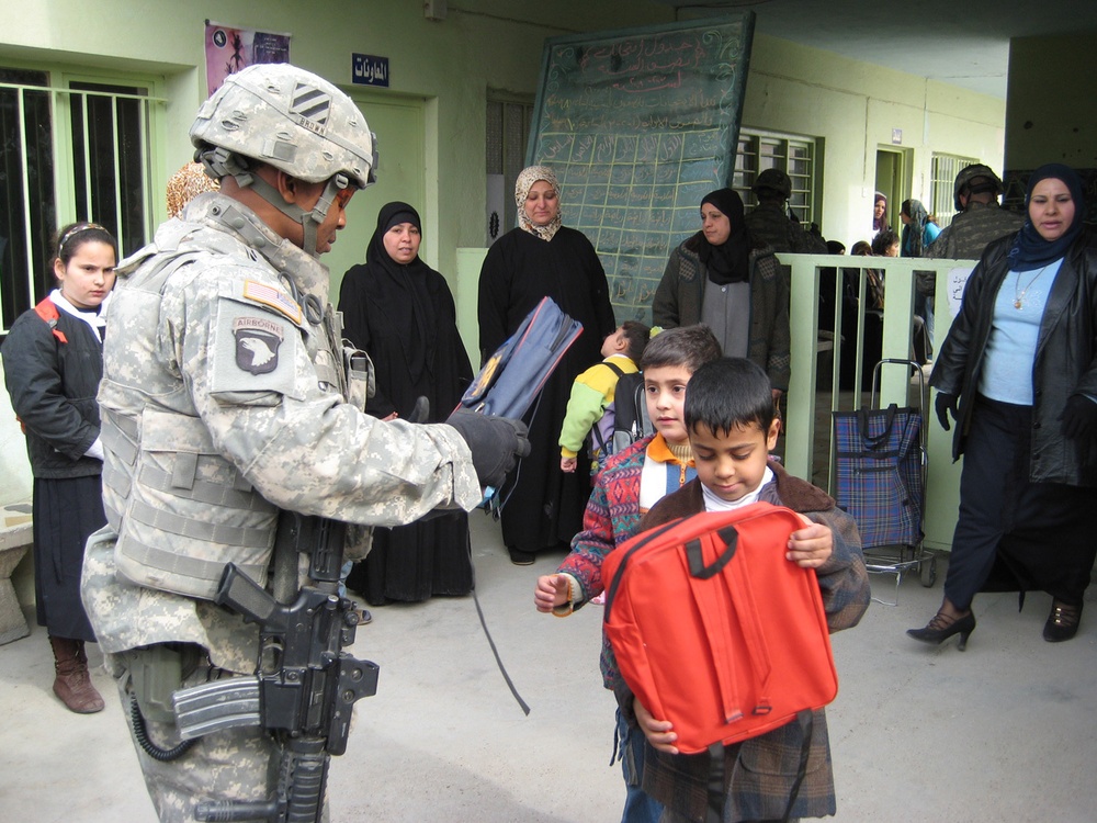 Khadra School Receives Helping Hand