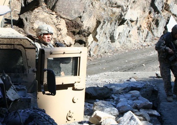 Chief undeterred after IED attack