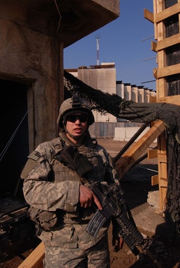 Paratroopers put the "forward" in Forward Support Company