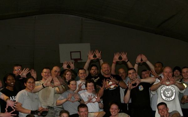 Legends of Wrestling tour rolls into Bagram