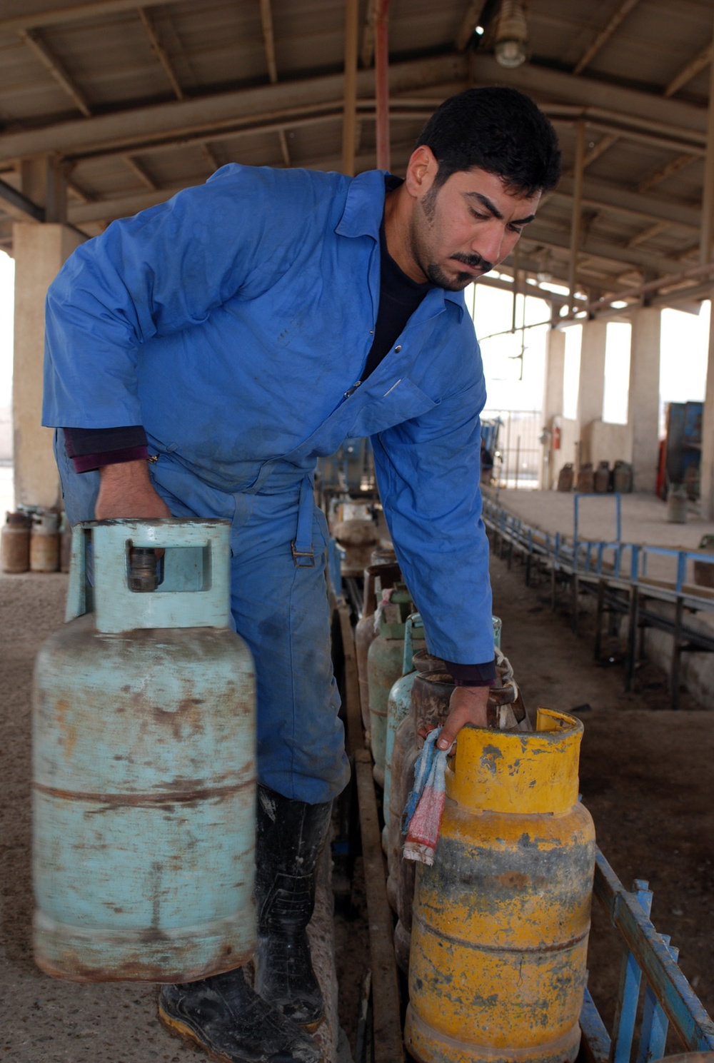 Silver Lions help villagers supply propane needs