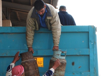 Silver Lions help villagers supply propane needs