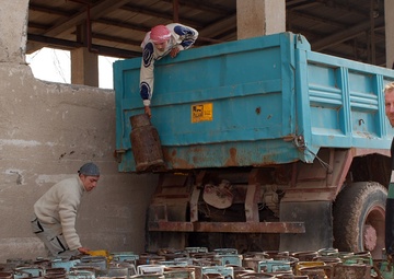 Silver Lions help villagers supply propane needs