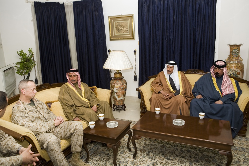 Sword presented to sheiks
