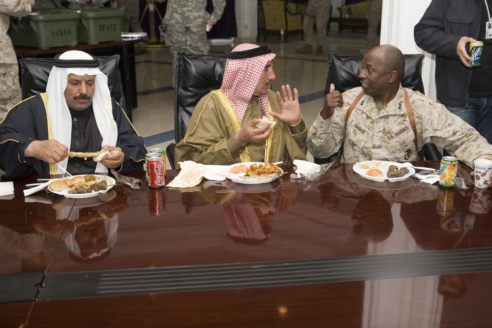 Sword presented to sheiks