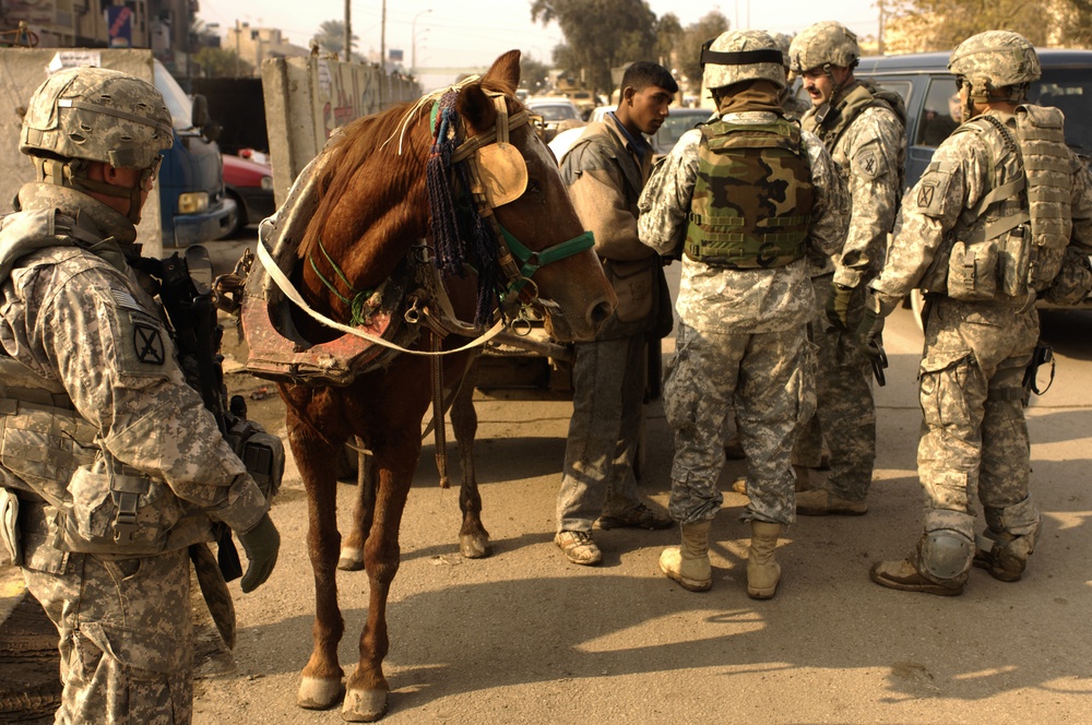 Patrol of Palestine Market