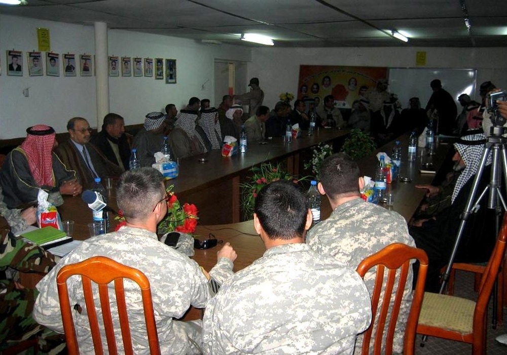Sheiks discuss concerns in council meeting