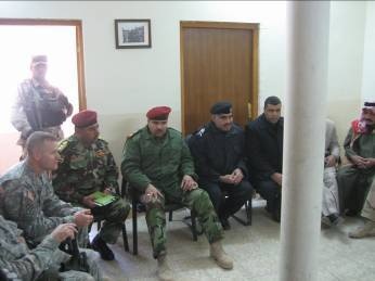 Leaders visit Jurf As Sahkar, discuss issues