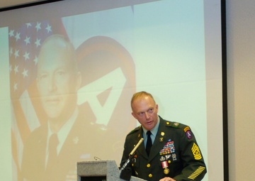 U.S. Army Central top enlisted Soldier retires