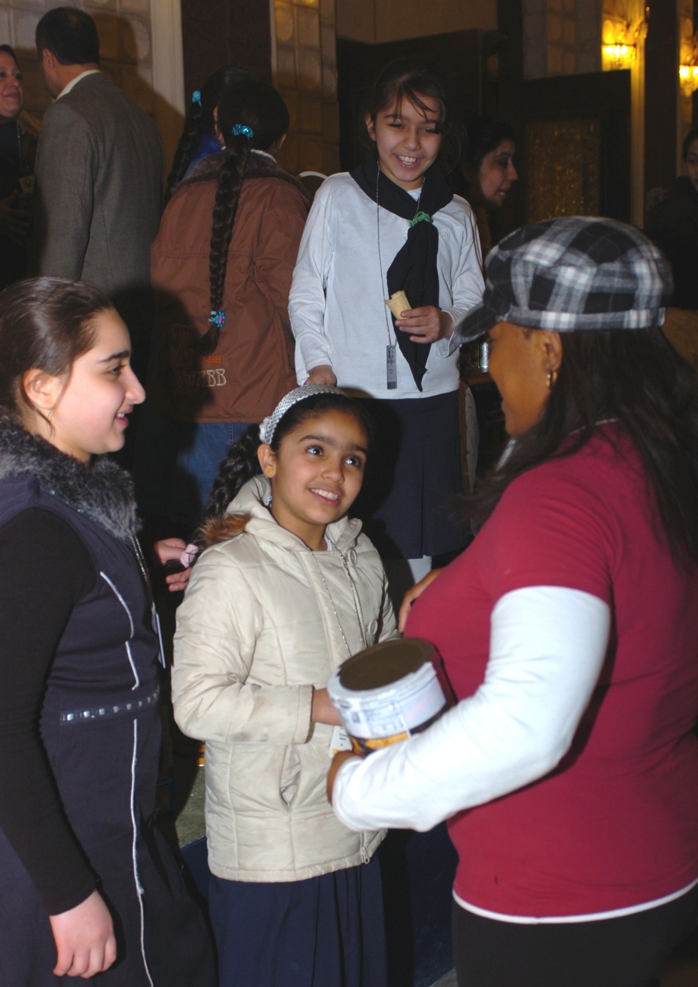 Green Zone Council Hosts Iraqi Scouting Popcorn Party