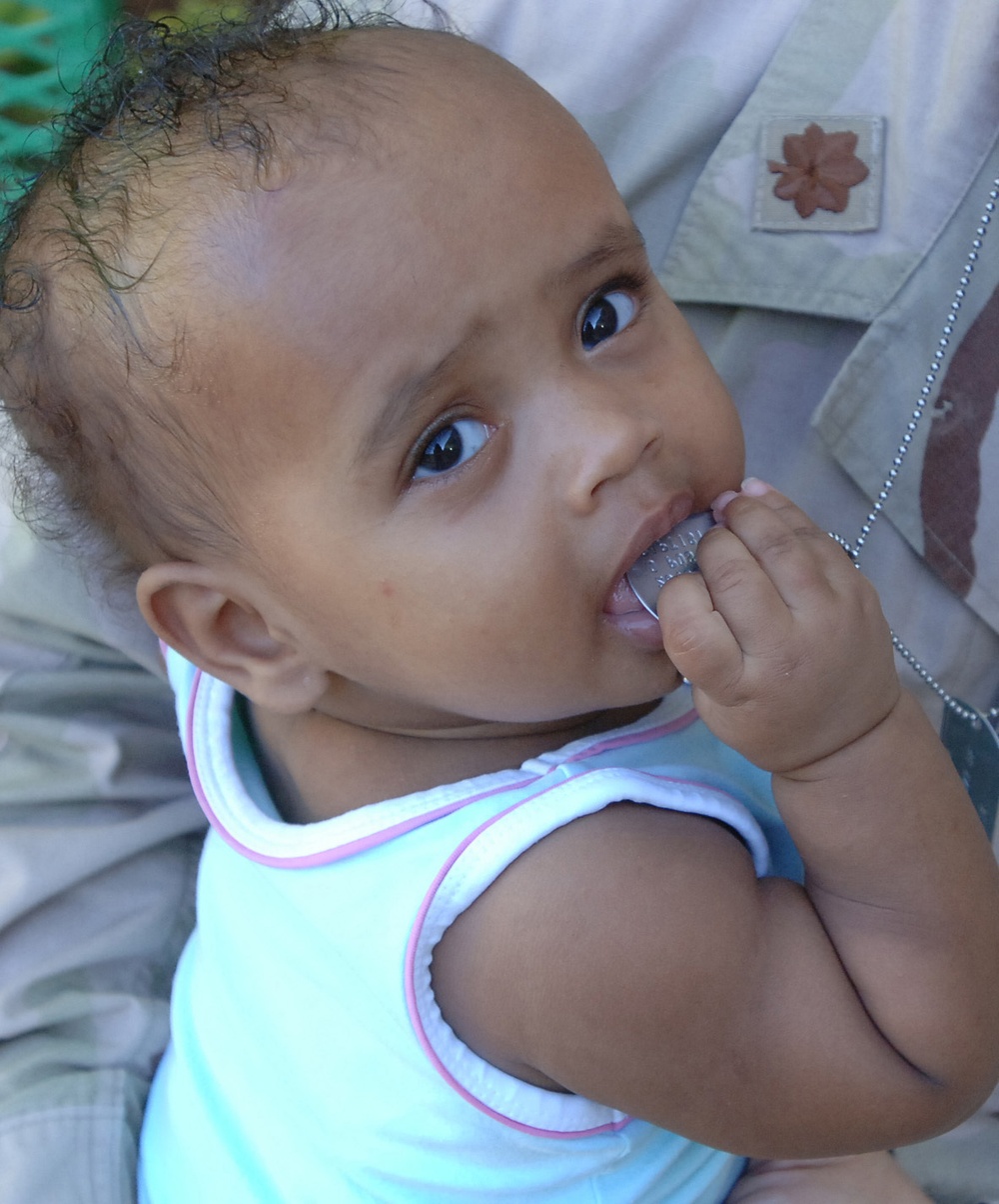 Service Members Spend Special Time With Orphans